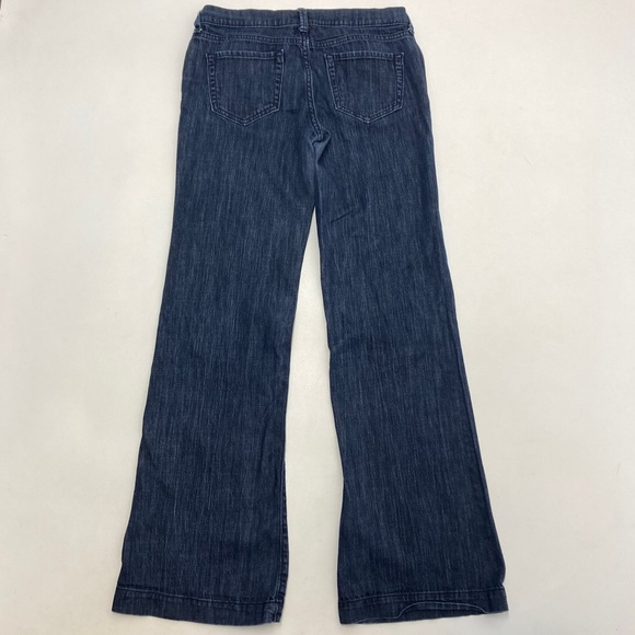 Old Navy Womens The Flirt Wide Leg Trouser Jeans Size 2 Long Blue Denim - Picture 1 of 8